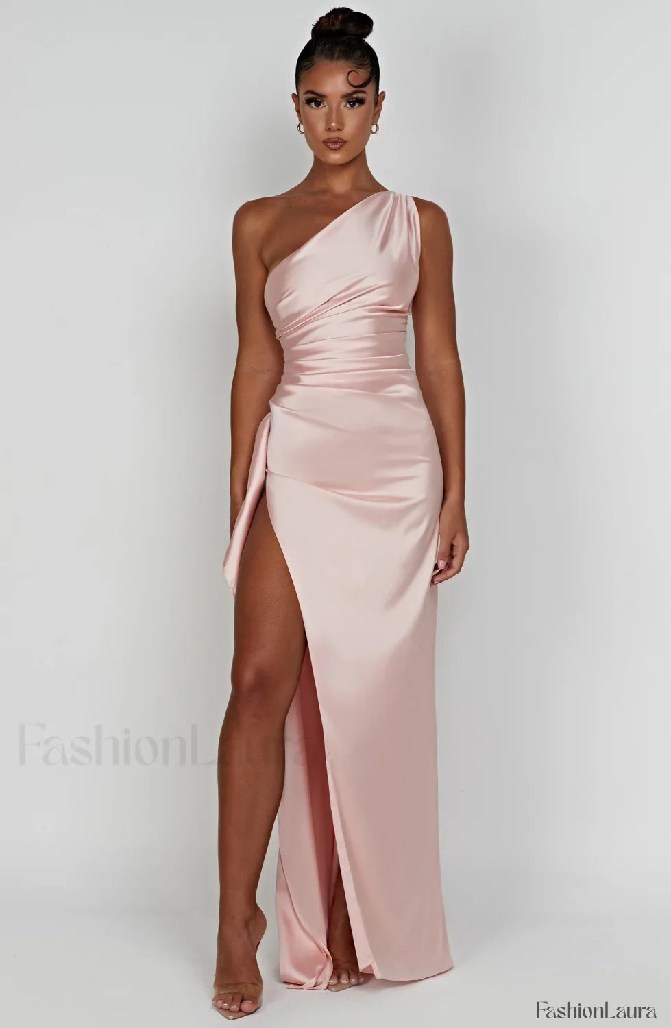 Ariel Maxi Graceful Dress - Blush