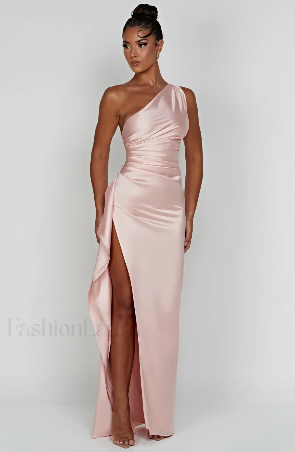Ariel Maxi Graceful Dress - Blush