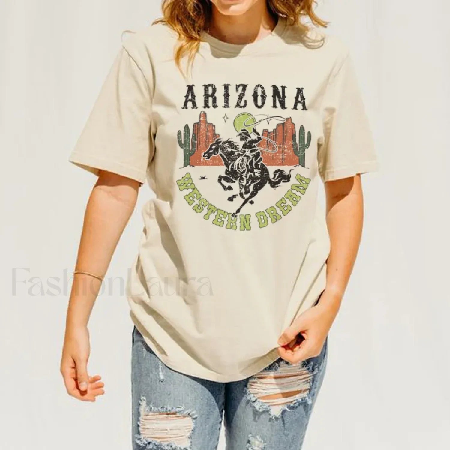 Arizona Cowboy Desert Cactus Western T-Shirt