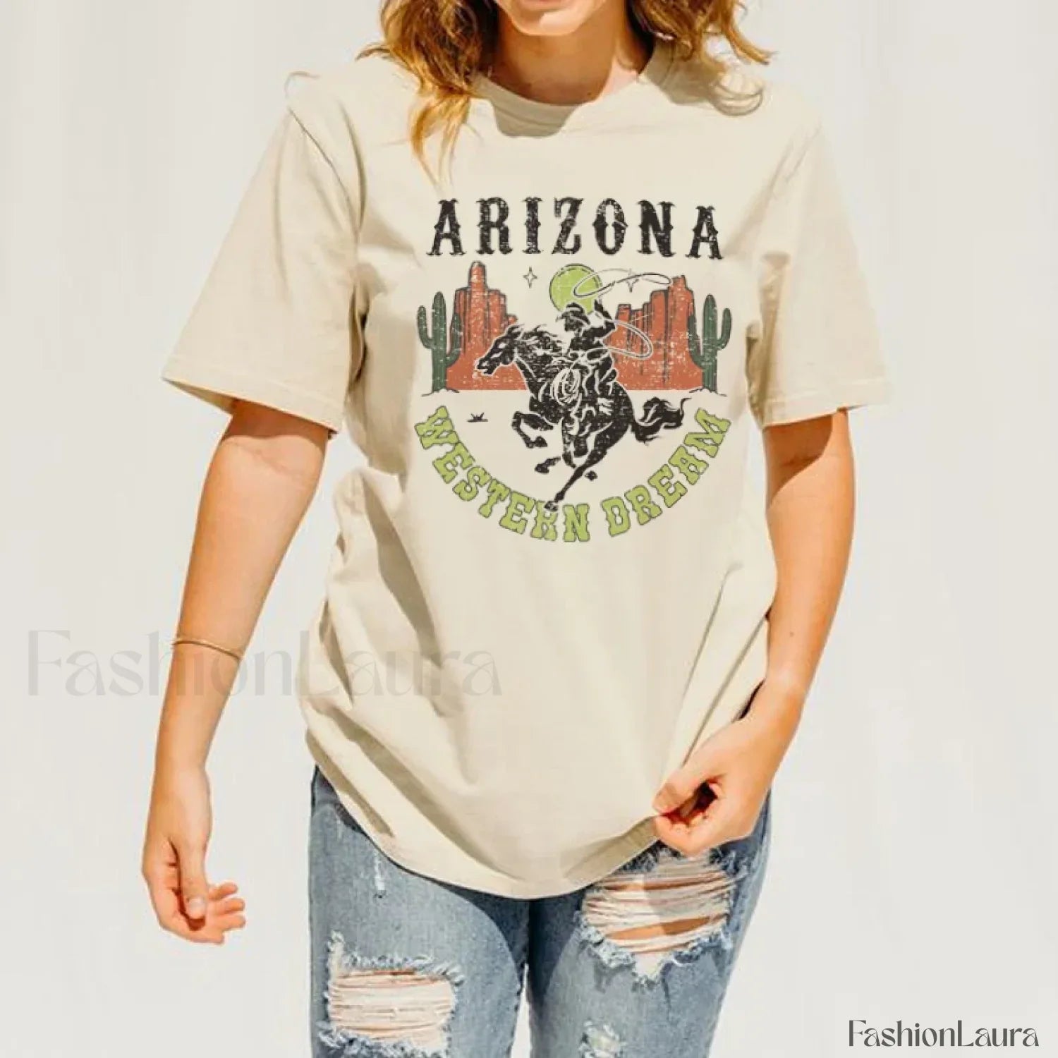 Arizona Cowboy Desert Cactus Western T-Shirt