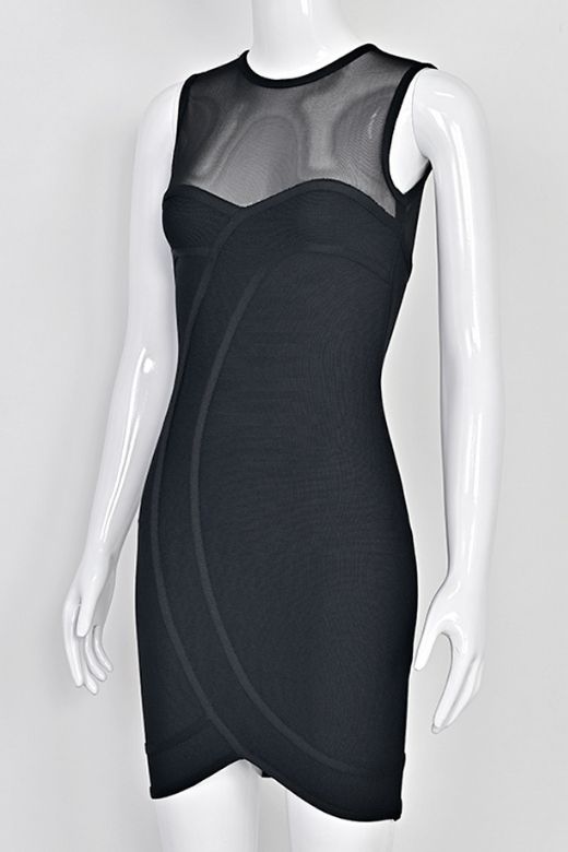 Aspen Bodycon Mini Dress - Classic Black