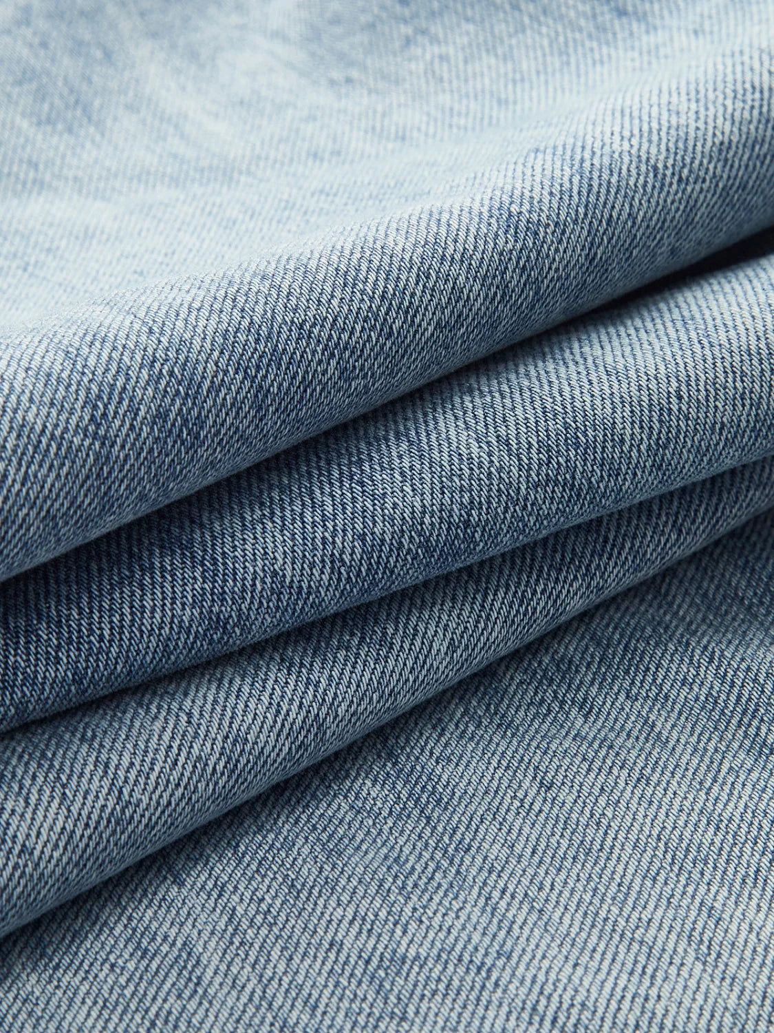 Asymmetric Waist Wide-Leg Jeans