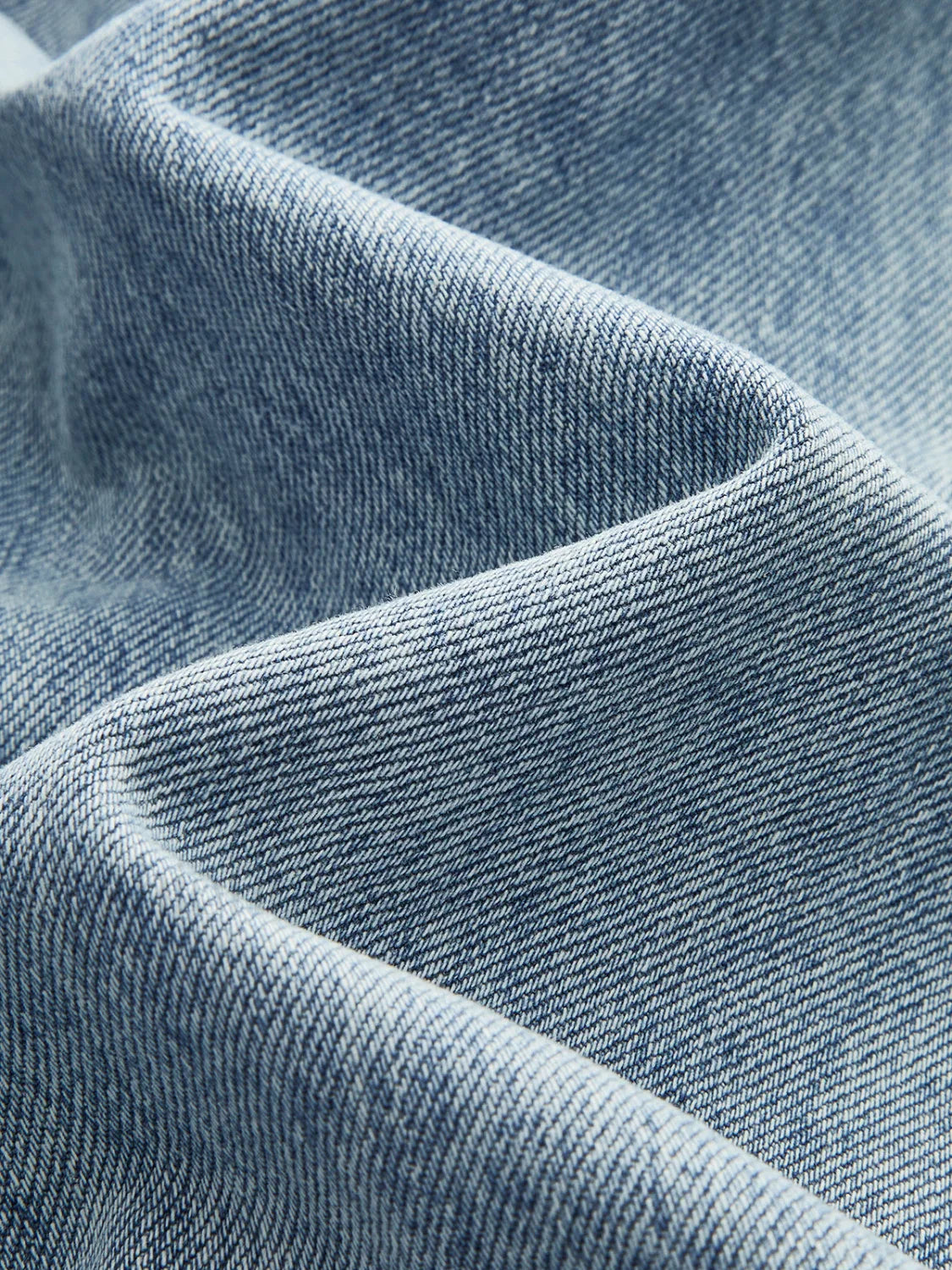 Asymmetric Waist Wide-Leg Jeans