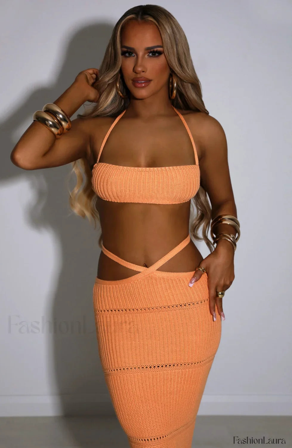 Aubery Top Graceful - Orange