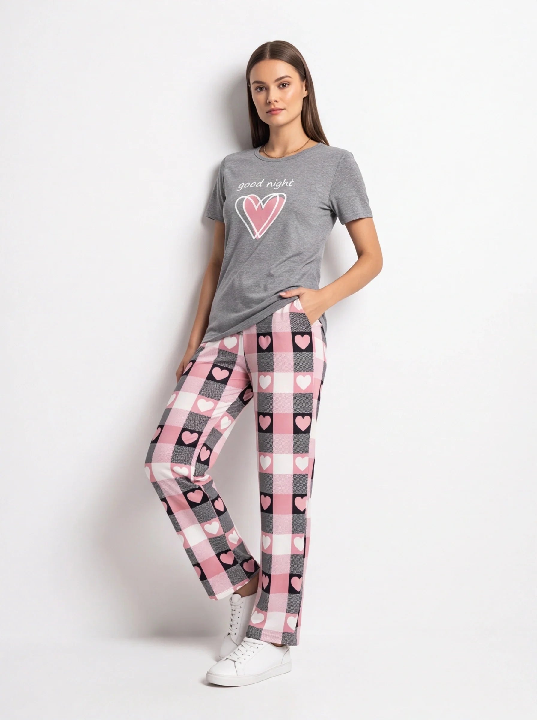 Floral Print Lounge Set | Soft Fabric & Pockets for Ultimate Comfort