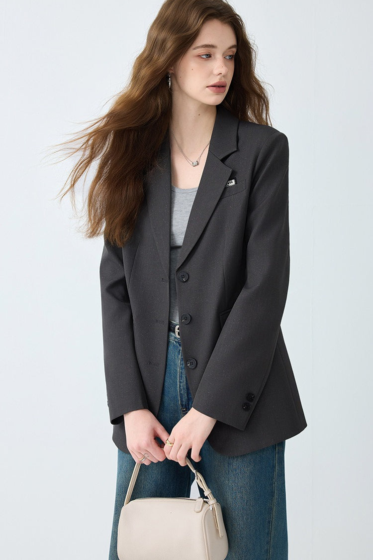 Elegant Long Sleeve Blazer