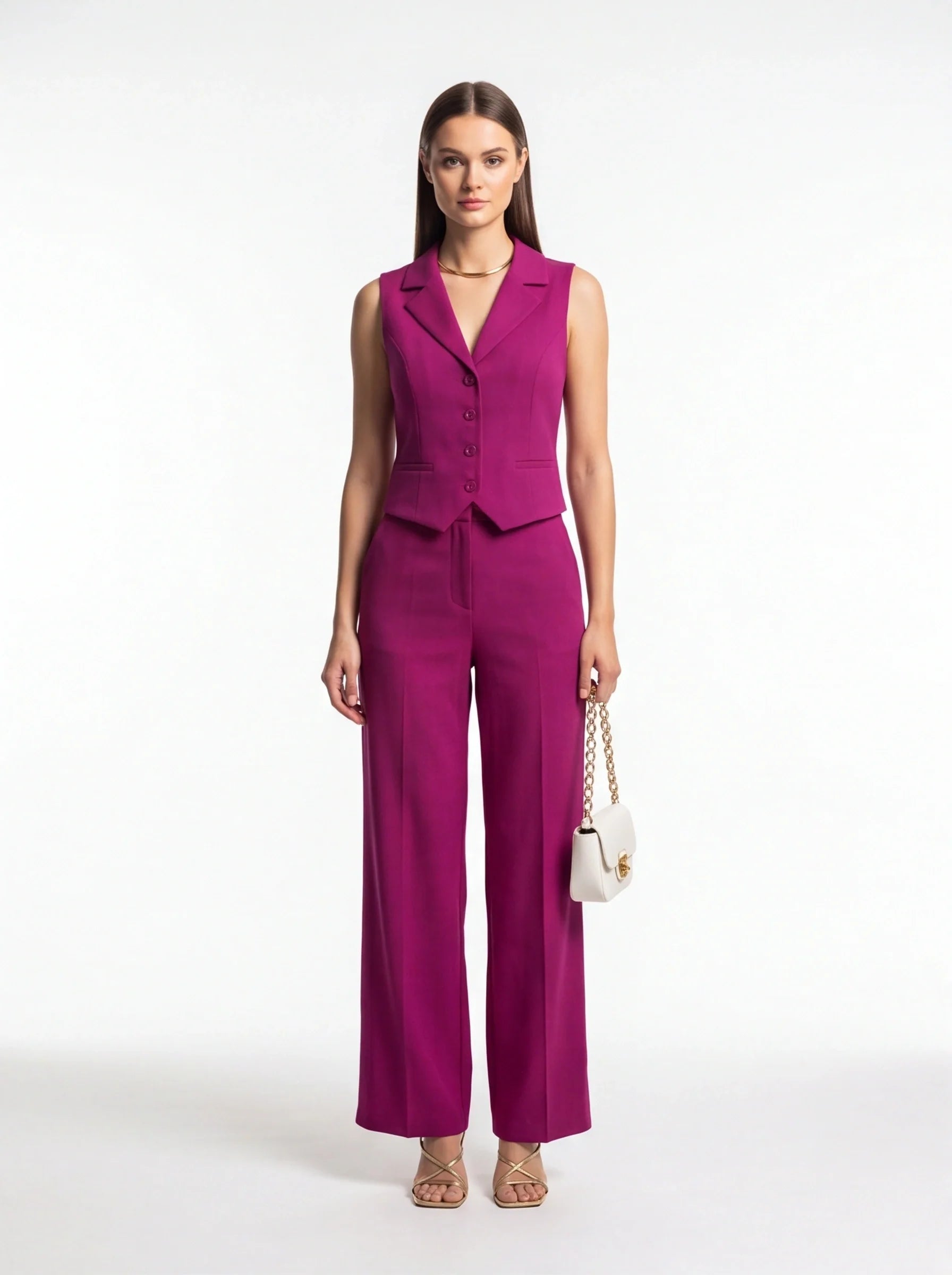 Chic Elegant Jumpsuit Set | Tailored Fit & Versatile Design