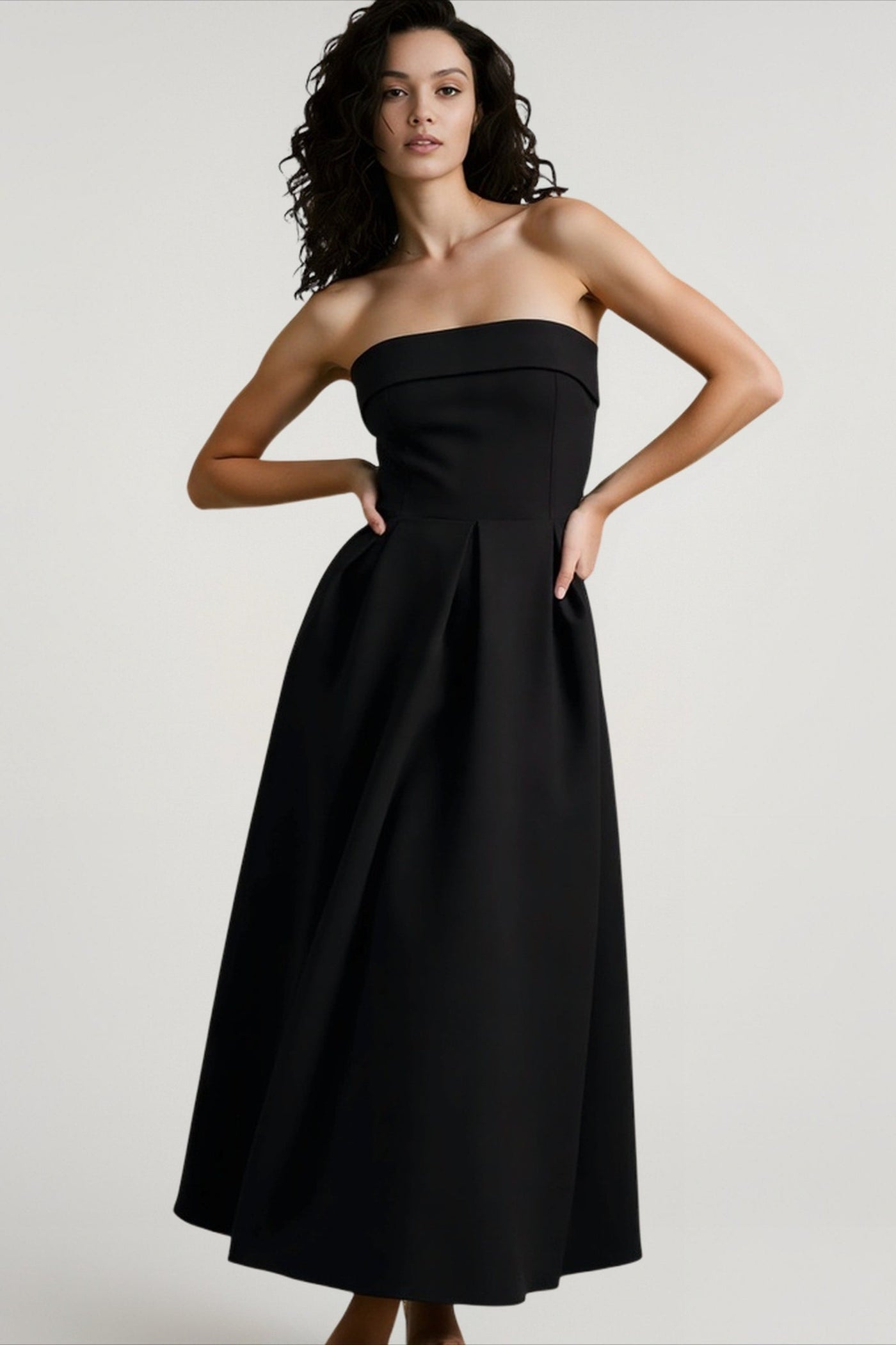 Bandage Strapless Party Dress