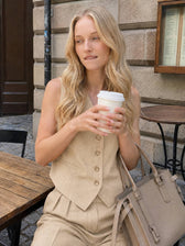 Cotton & Linen Pants Set