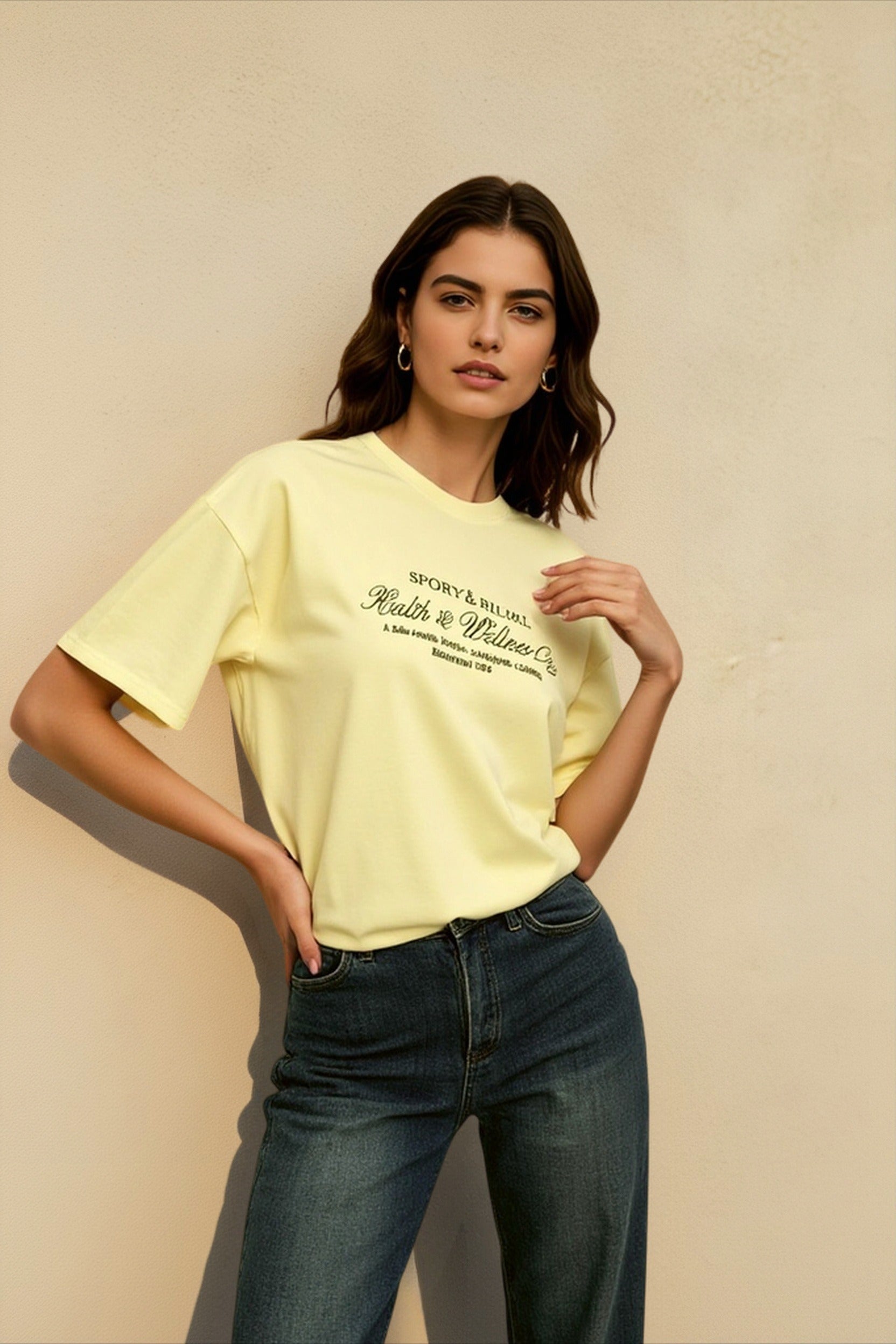 Relaxed Fit Cotton Top