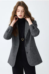 Vintage Inspired Heavy Wool Blazer