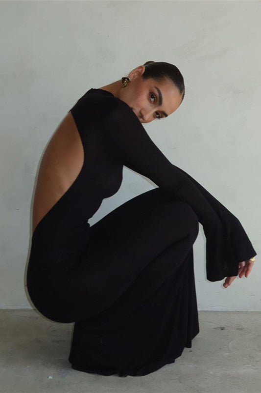 Low Back Bodycon Party Dress 3