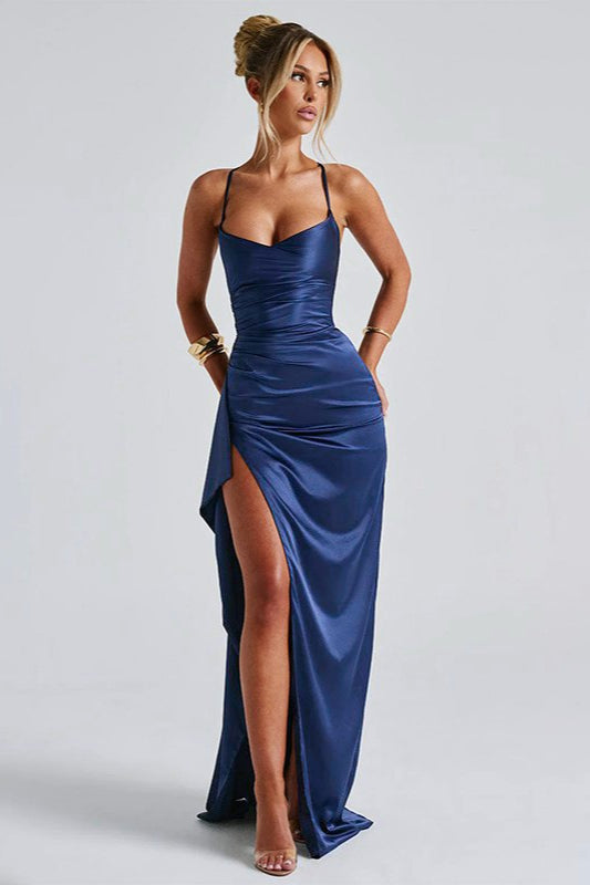 Bodycon Edition Slit Maxi Party Dress