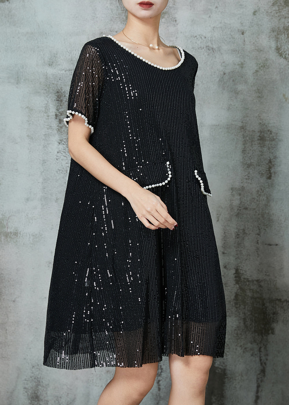 A Vintage Style Dress with Delicate Timeless Details