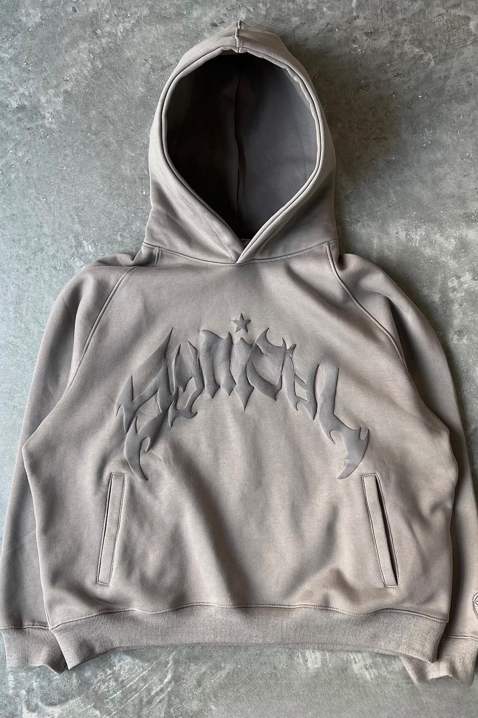 Vintage Pullover Graphic Print Hoodie