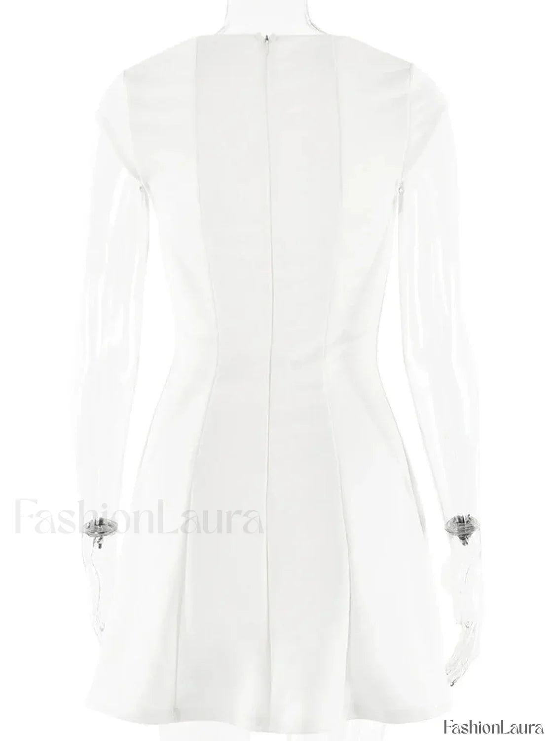 Backless Bodycon Mini Christmas Party Dress