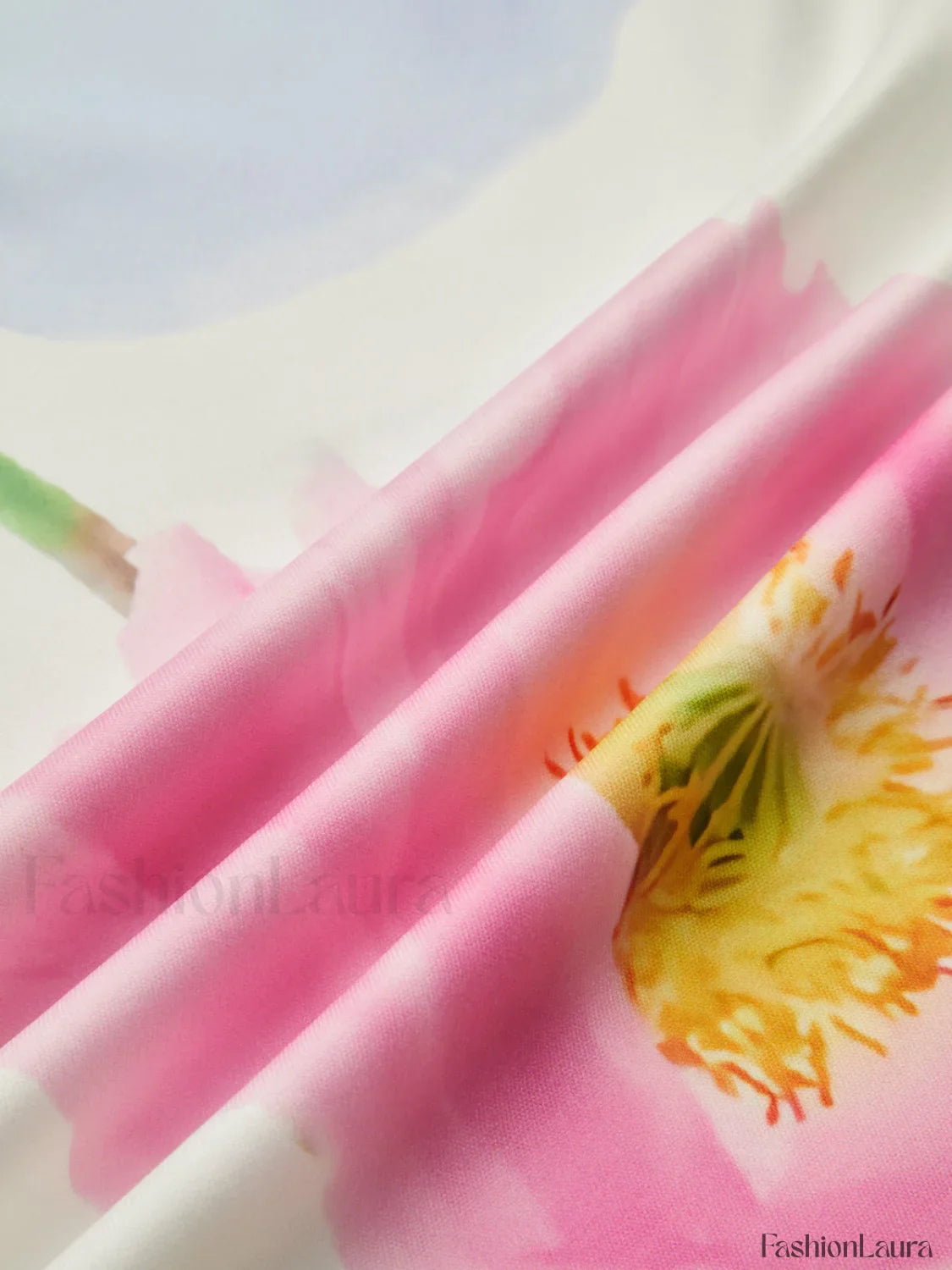 Backless Floral Short Dress