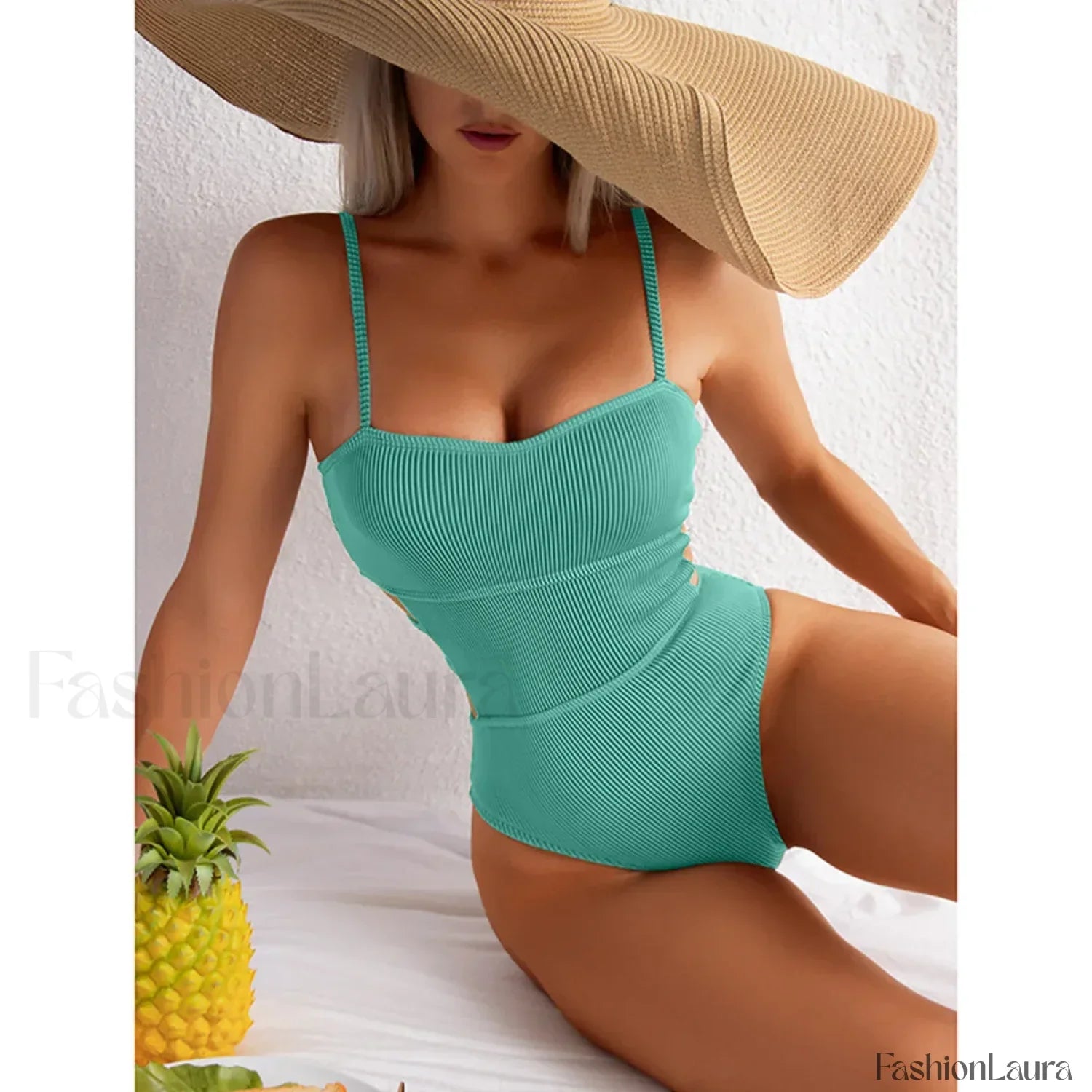 Bandage Backless Push Up One Piece