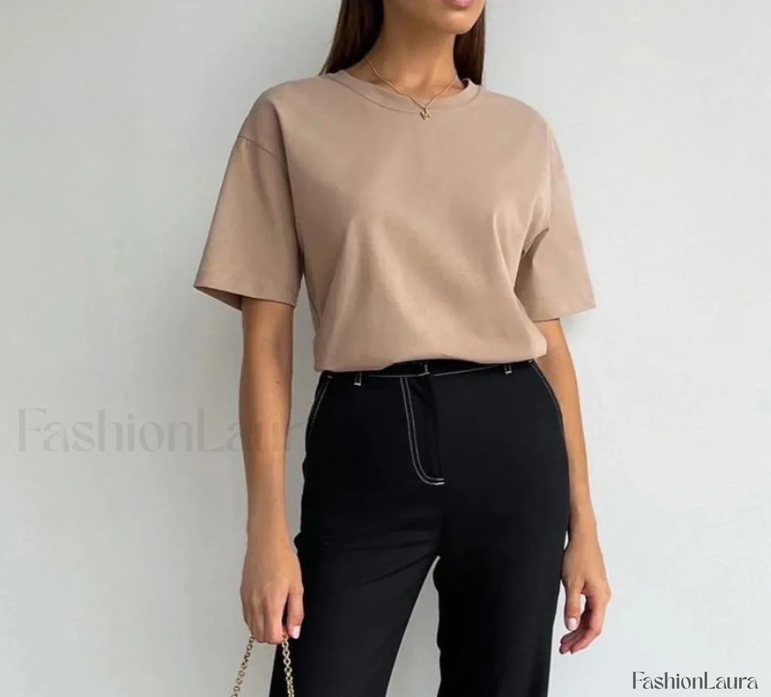 Basic Cotton Loose T-Shirt