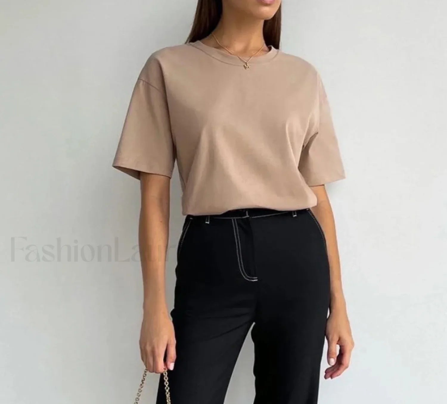 Basic Cotton Loose T-Shirt