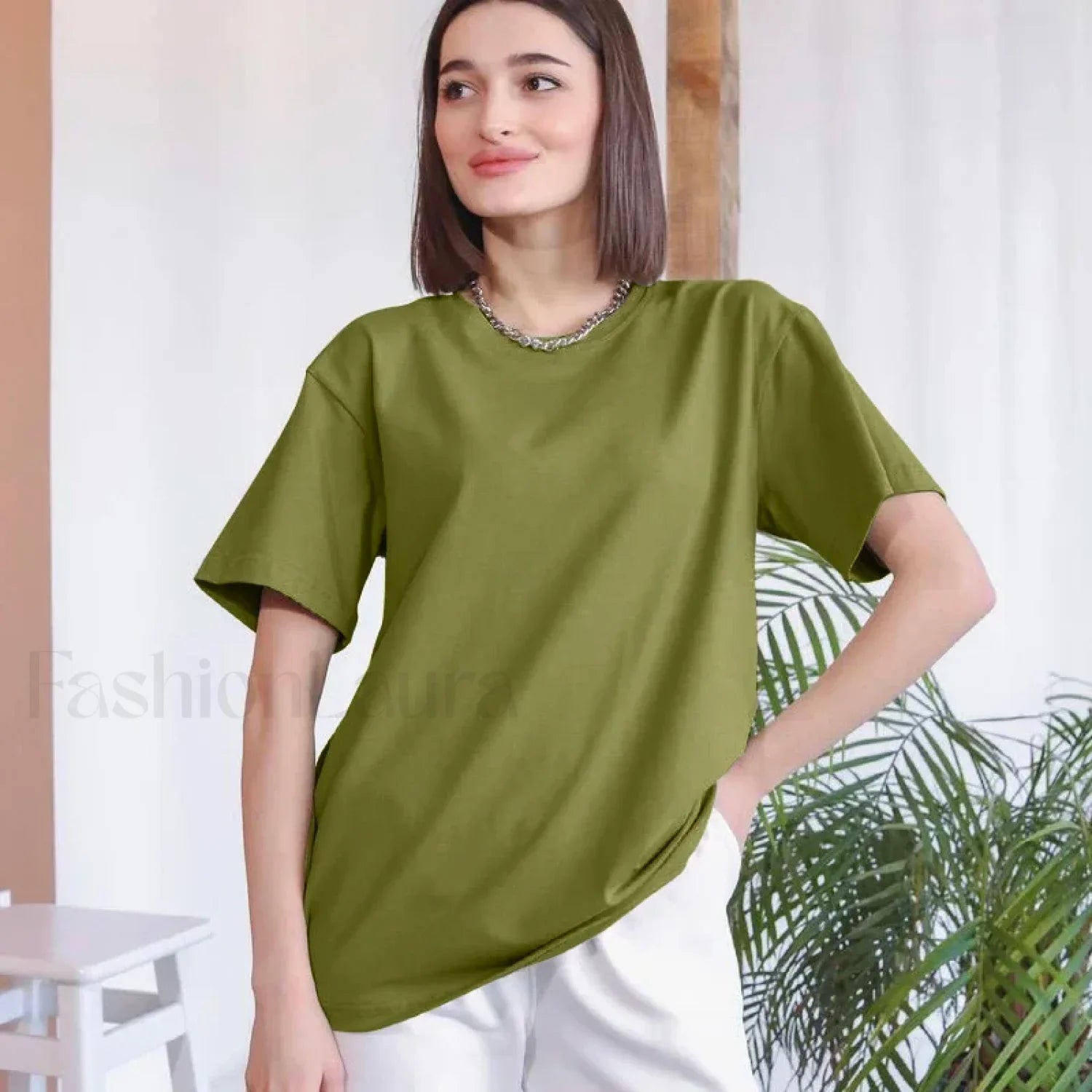 Basic Cotton Loose T-Shirt