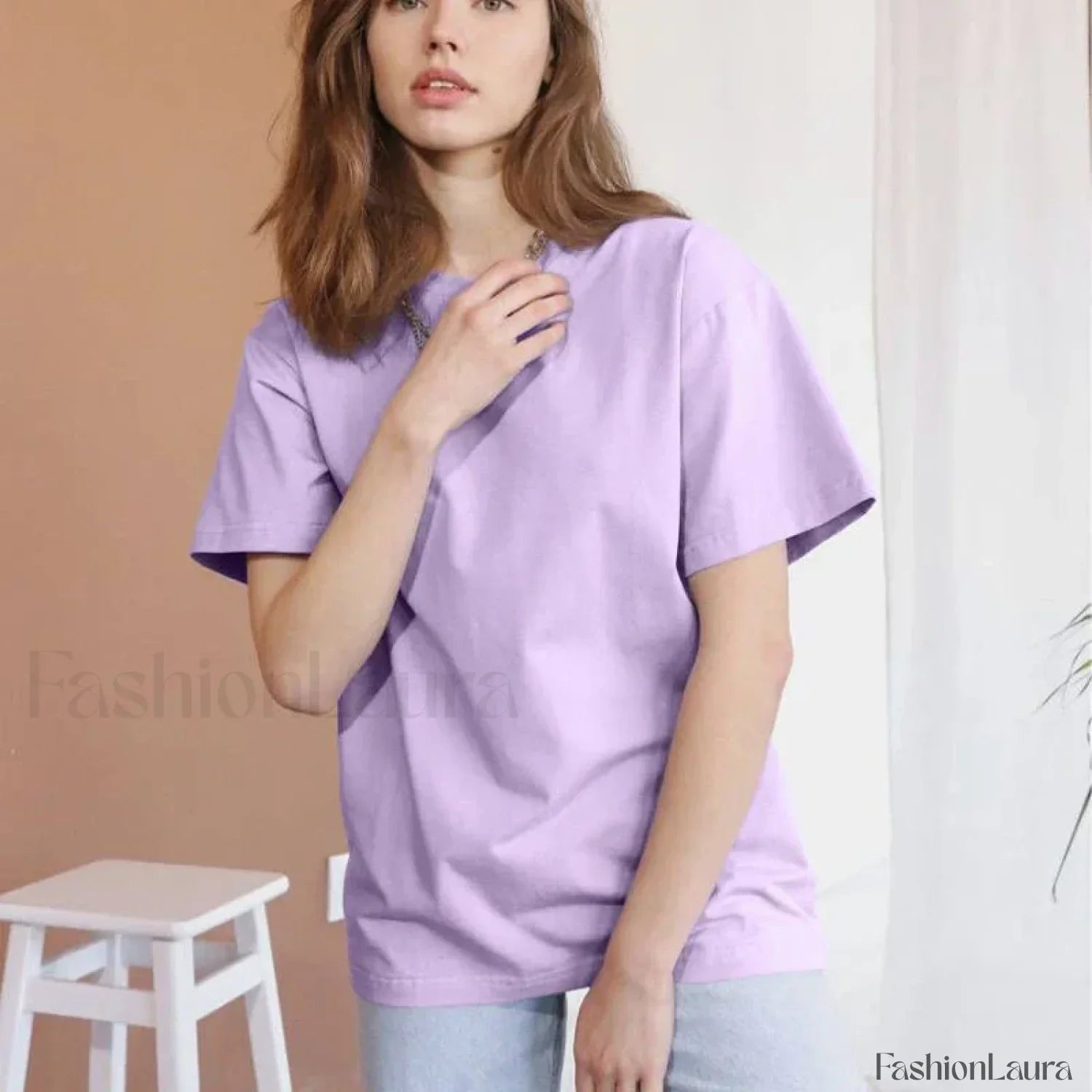 Basic Cotton Loose T-Shirt