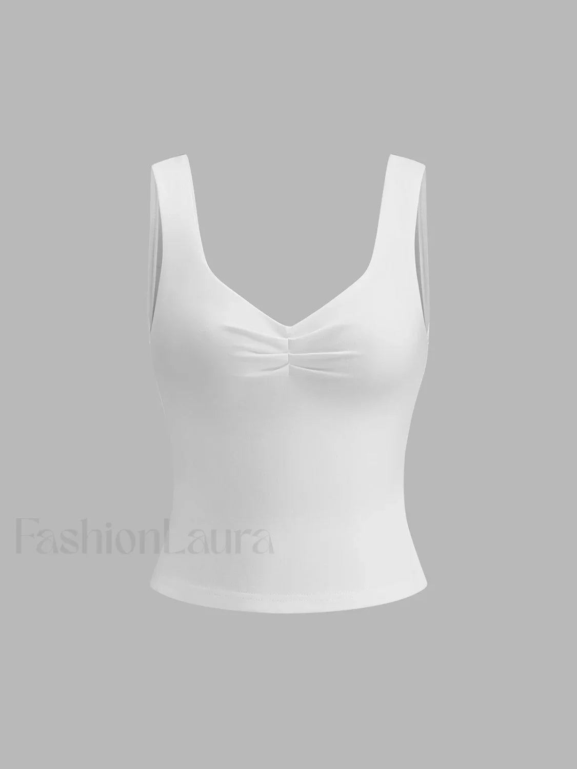 Basic Solid Strappy Top