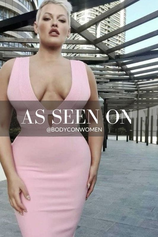 Bay Bandage Dress - White Pearl