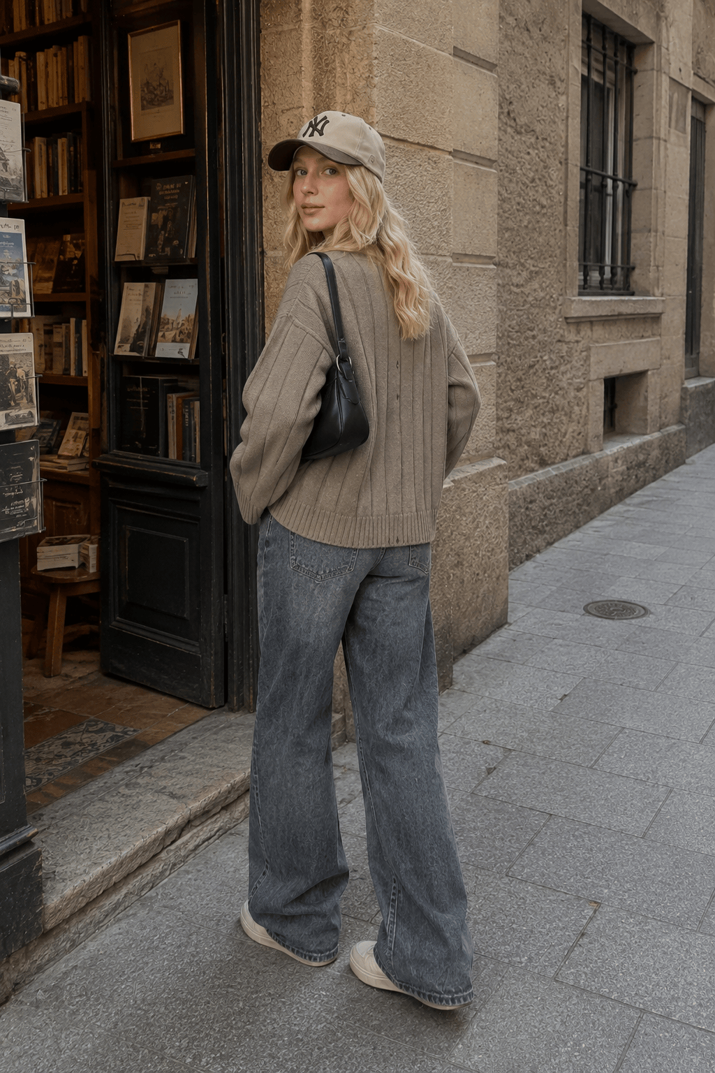 Soft Rib Relaxed Cardigan