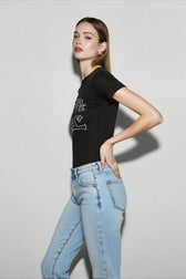 Vintage Fitted Solid T-shirts