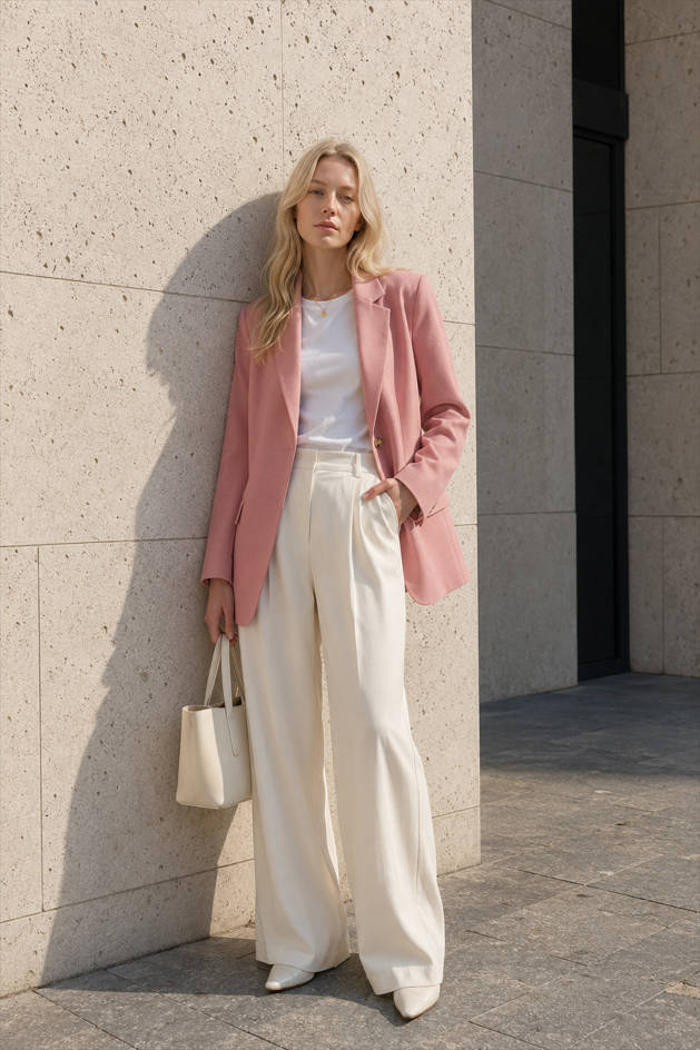Oversized Retro Chic Blazer