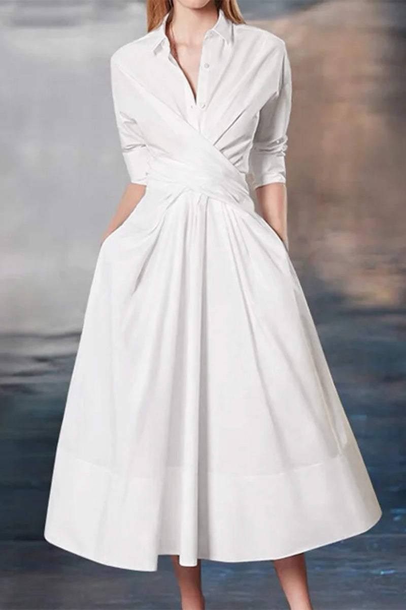 Well Tailored Dress with a Graceful Silhouette