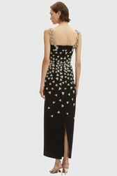 Austin Black Strapless Sequin Maxi Dress - View 4