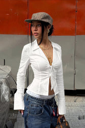 Smocked Waist Blouse