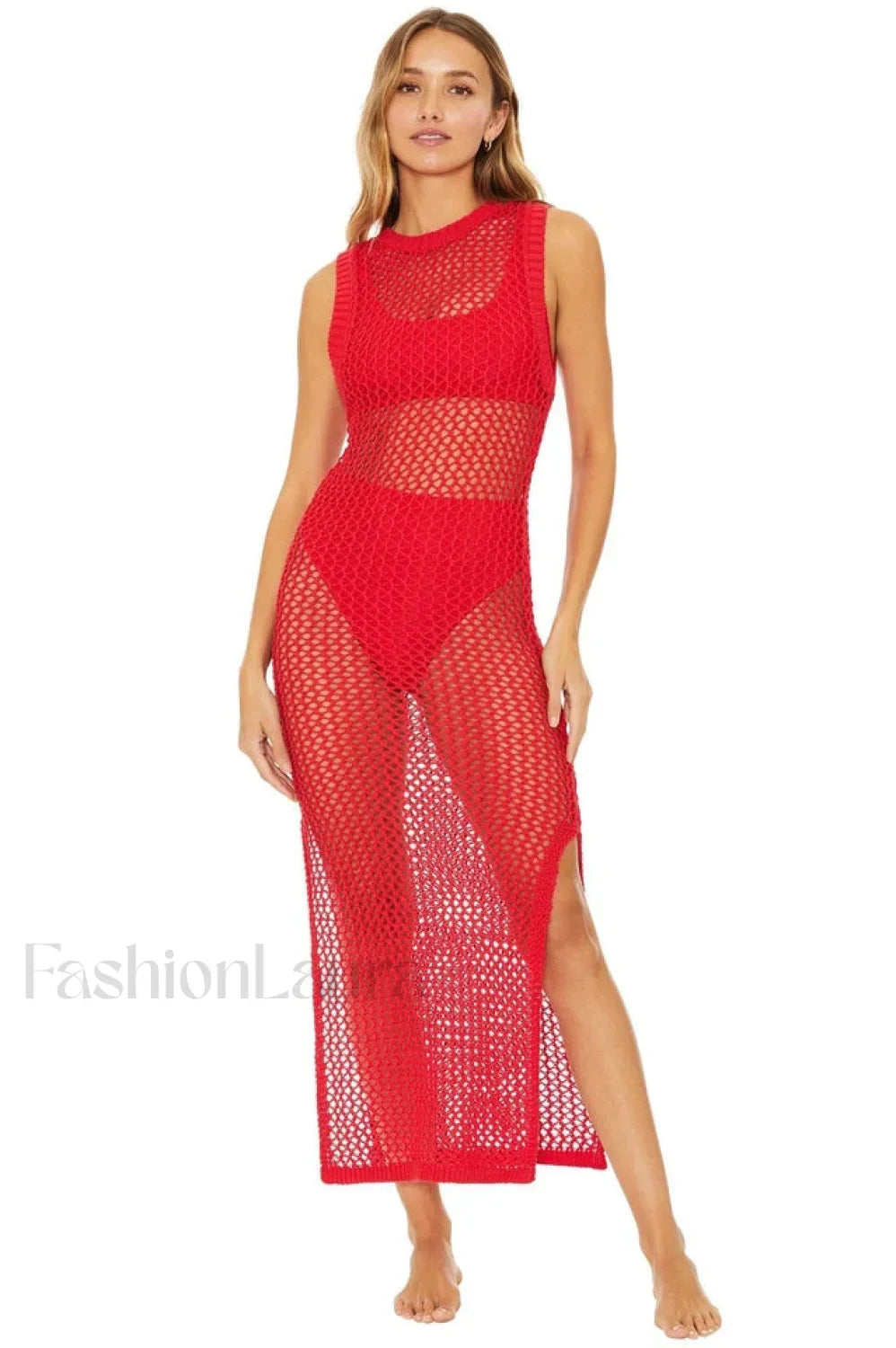 Beach Riot Stylish Holly Dress Free Size / Red