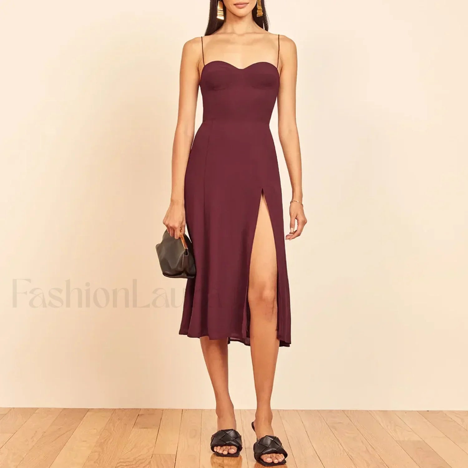 Beach Spaghetti Cotton Floral Dress color 11 / S