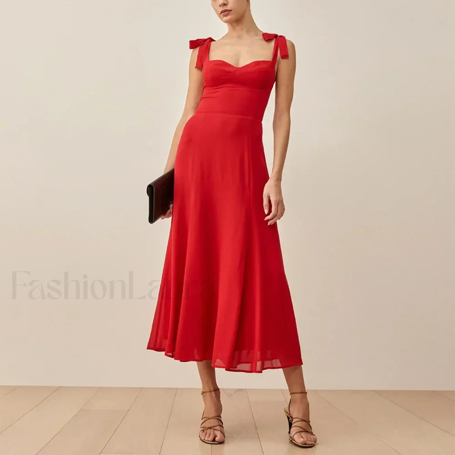 Beach Sweetheart Midi Floral Dress