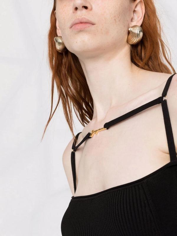 Beatrixe Strappy Cold Shoulder Dress