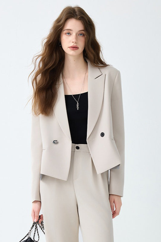 Chic French Inspired Relaxed Blazer