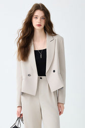 Chic French Inspired Relaxed Blazer