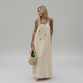Spaghetti Strap Loose Fit Maxi Dress 2