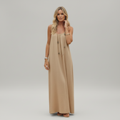 Spaghetti Strap Loose Fit Maxi Dress