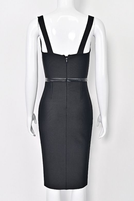 Beth Bandage Dress - Classic Black