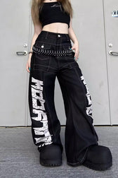 Patchwork Denim Jeans