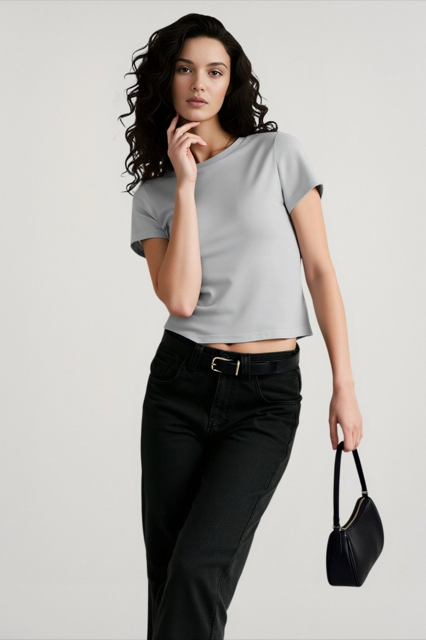 Bodycon Cropped Slim T-shirts
