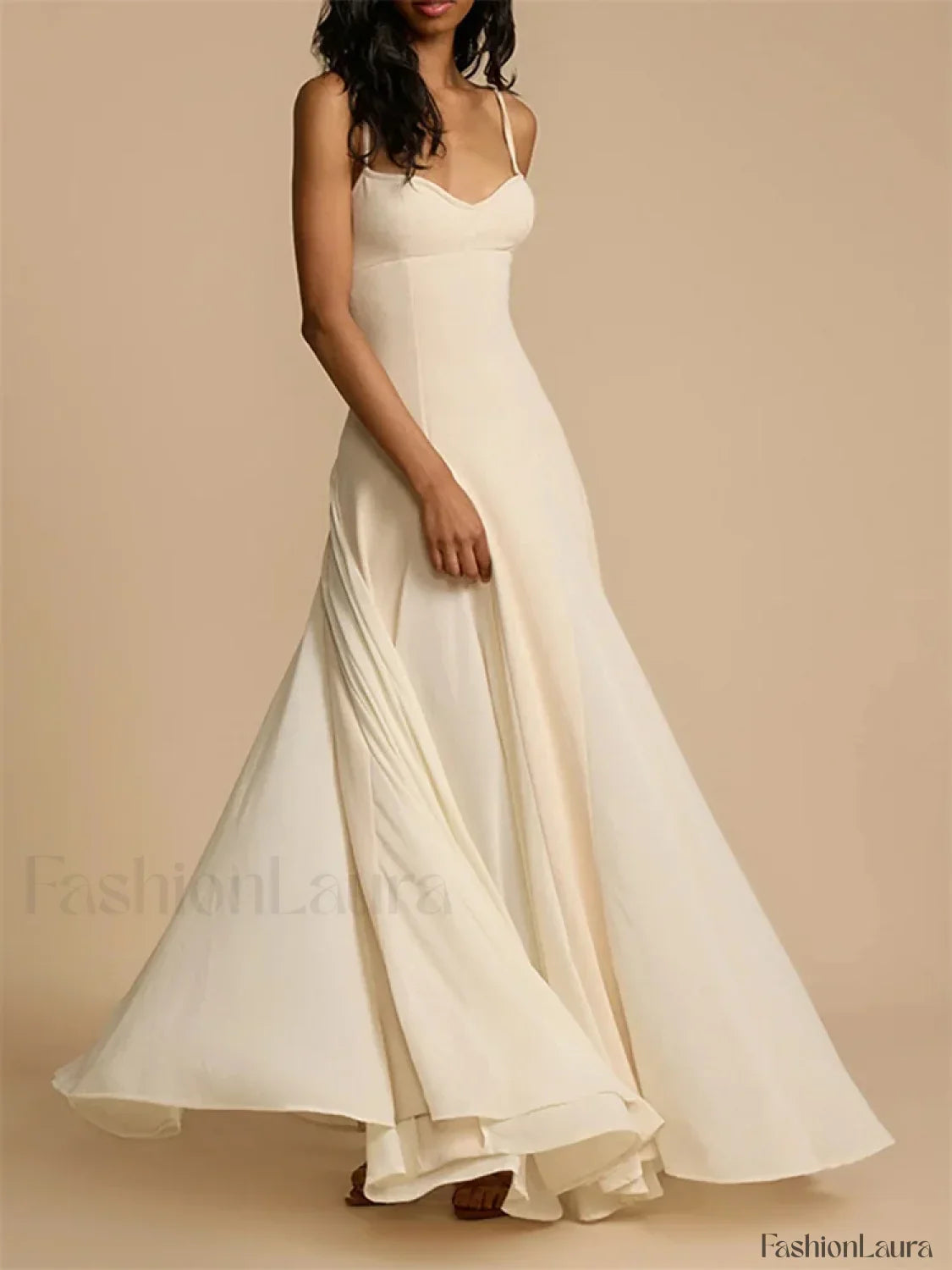 Big Swing Solid Cami Maxi Dress