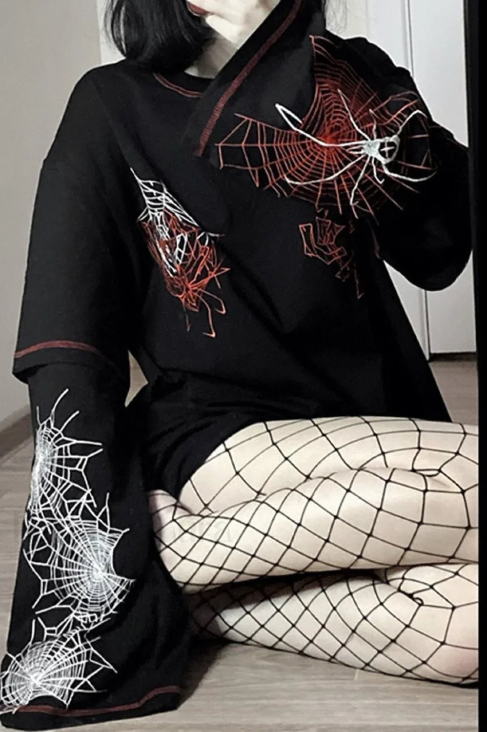 Black Slim Fit Casual Hoodie Black / S