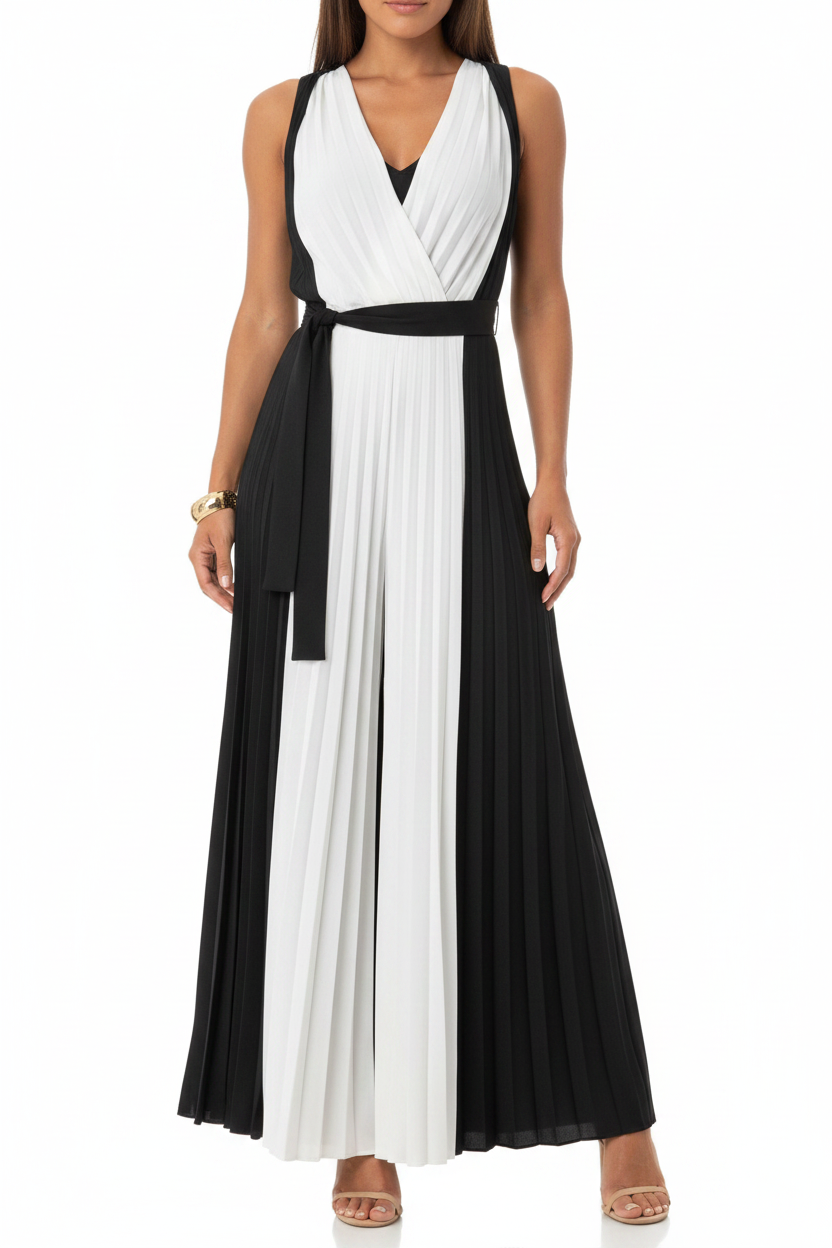 Black White