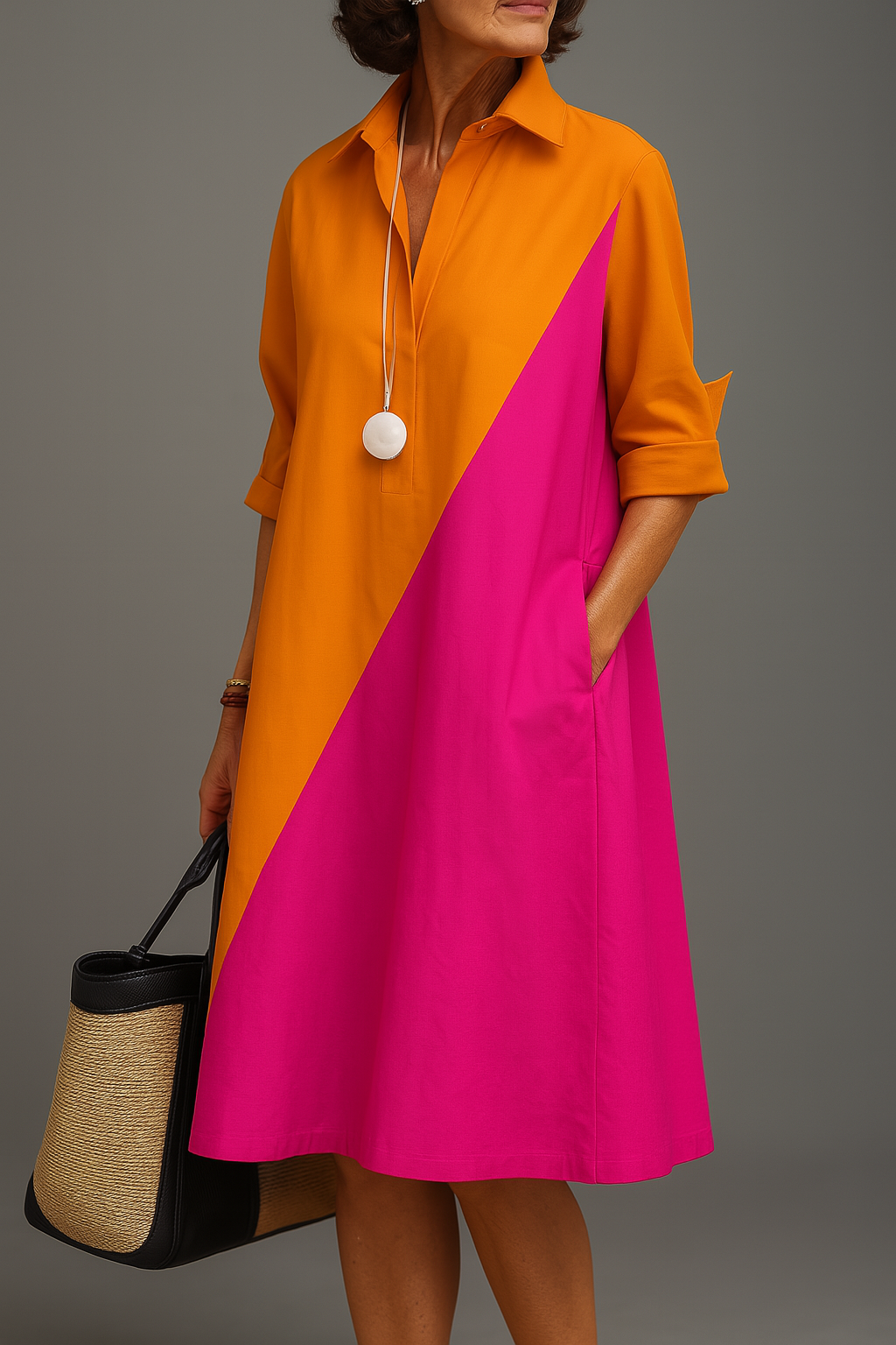 Olivelle | A refined and elegant midi dress