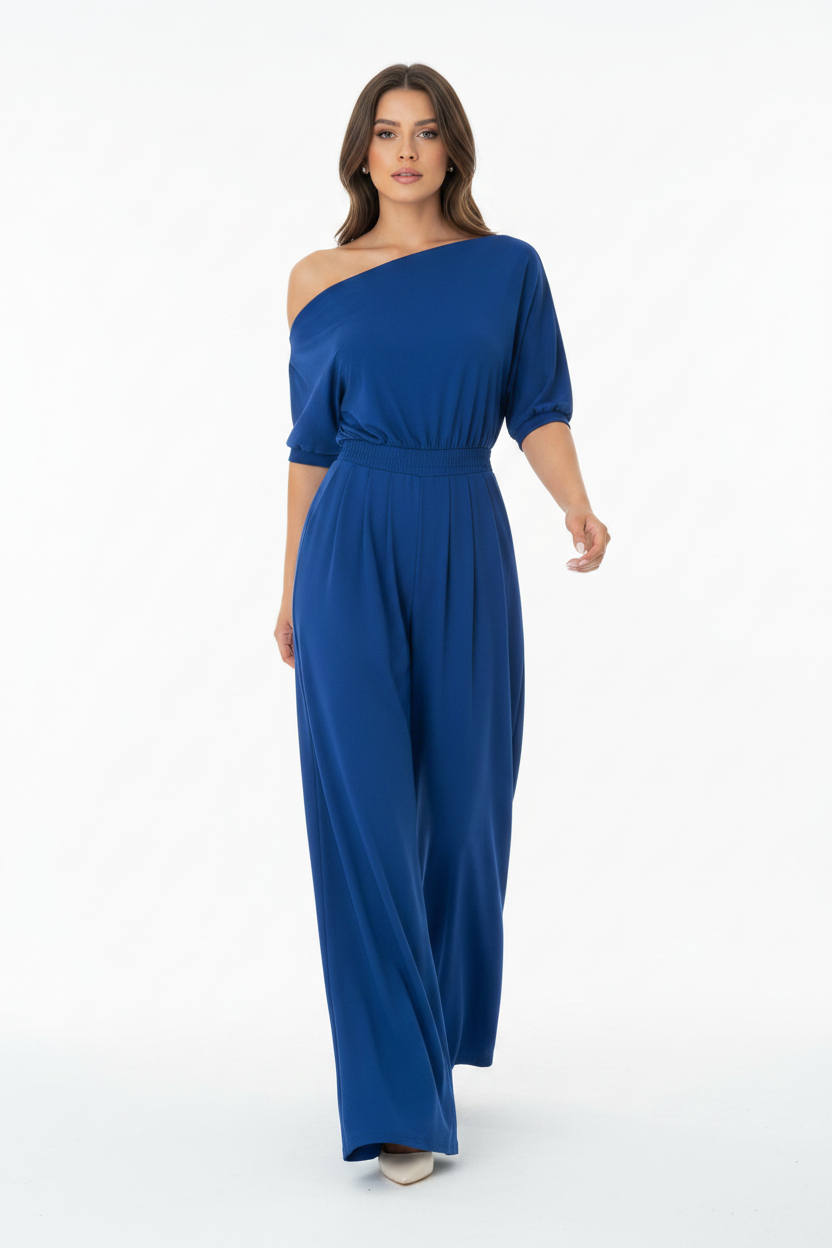 Elegant Wide-Leg Jumpsuit for Women | Comfortable & Versatile